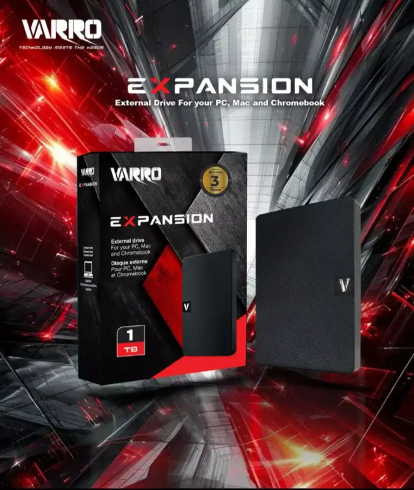Varro Eksternal Harddisk USB 3.0