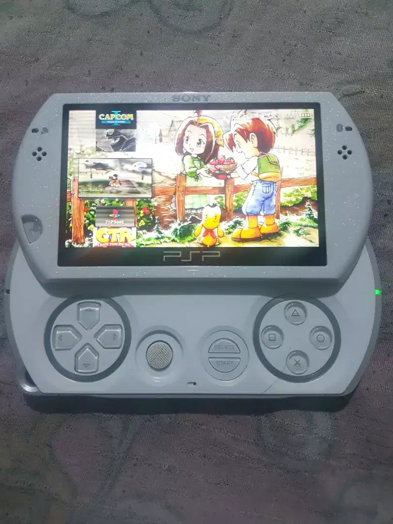 Jual psp go warna putih normal