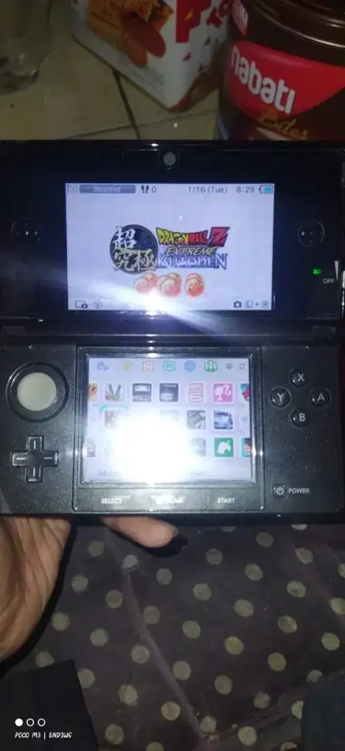 3ds old 32gb hitam