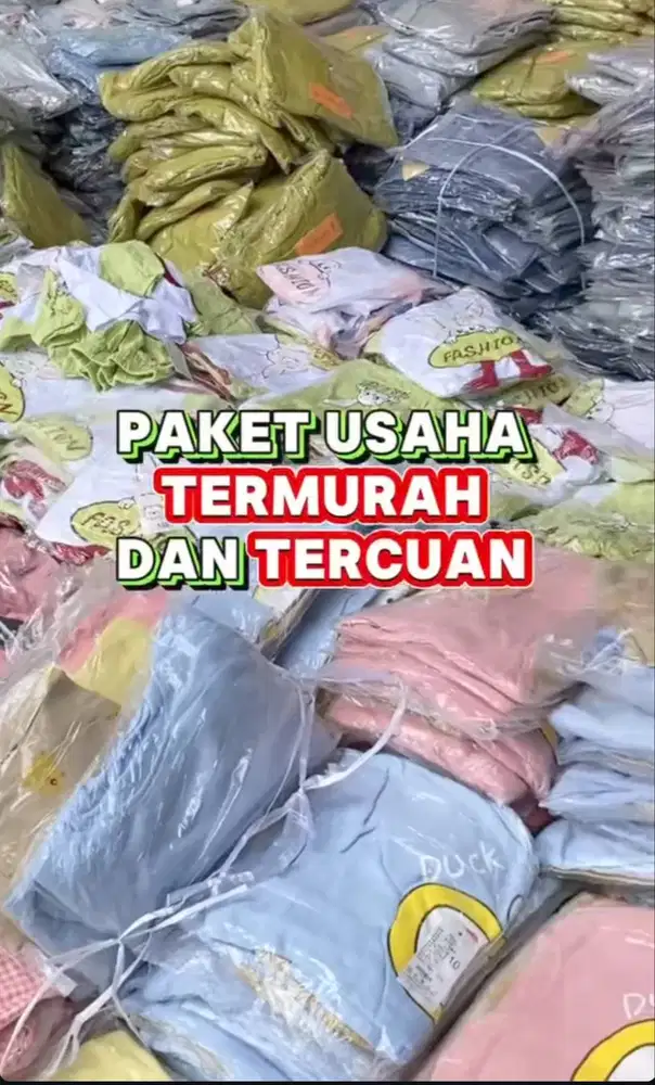 CUAN GEDE dari Paket Grosir Baju Anak Import