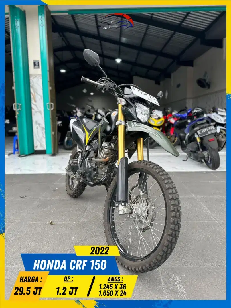 HONDA CRF 150 2022 SIAP GASS MASZEHH HIKMAH MOTOR KEPUH MALANG