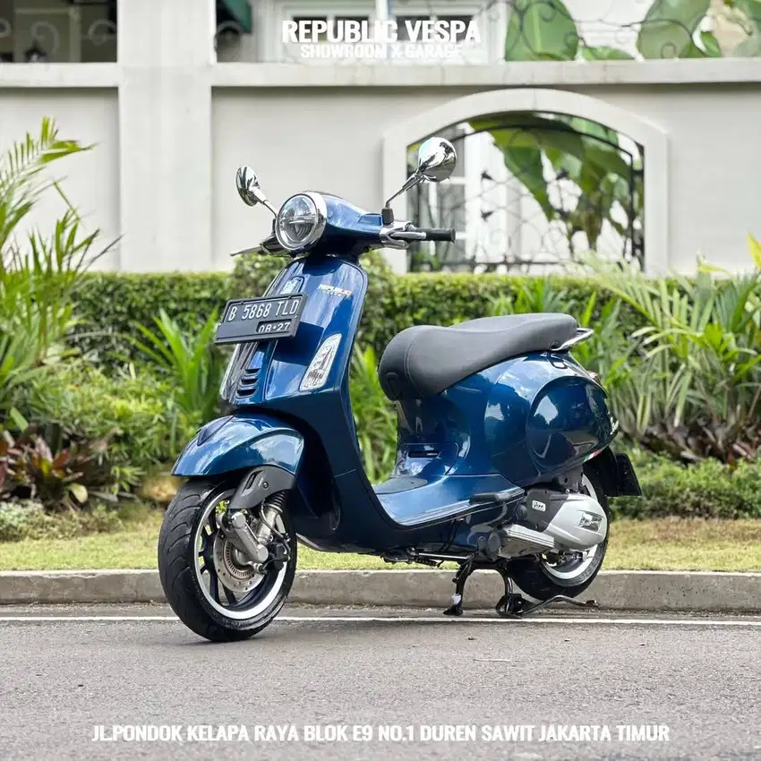 TERMURAH PRIMAVERA S 150 IGET ABS LED Tahun 2022 WARNA BLUE ESTROVERSO