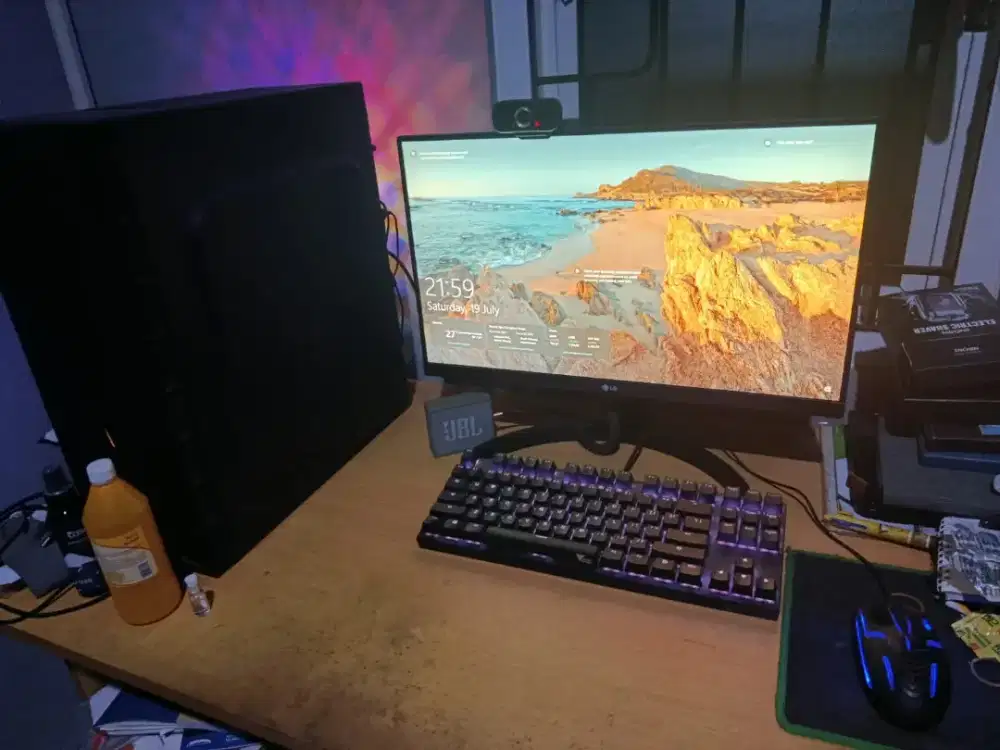 Komputer dekstop full set