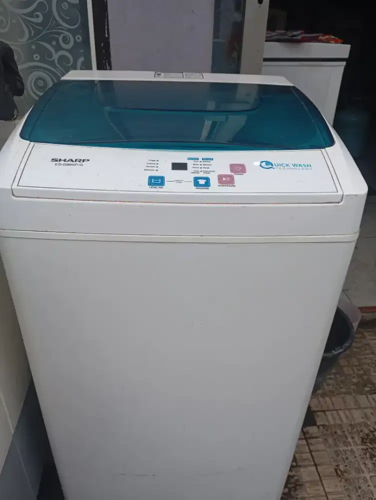 Mesin cuci otomatis Sharp siap pakai