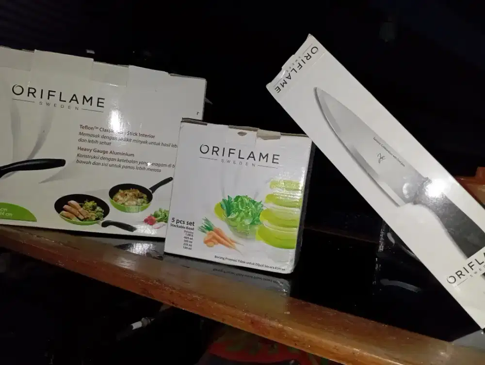 Merk oriflame pisau ada ttd cheff juna