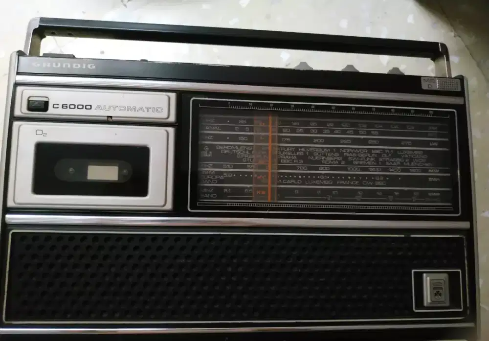 Grundig Radio cassette recorder