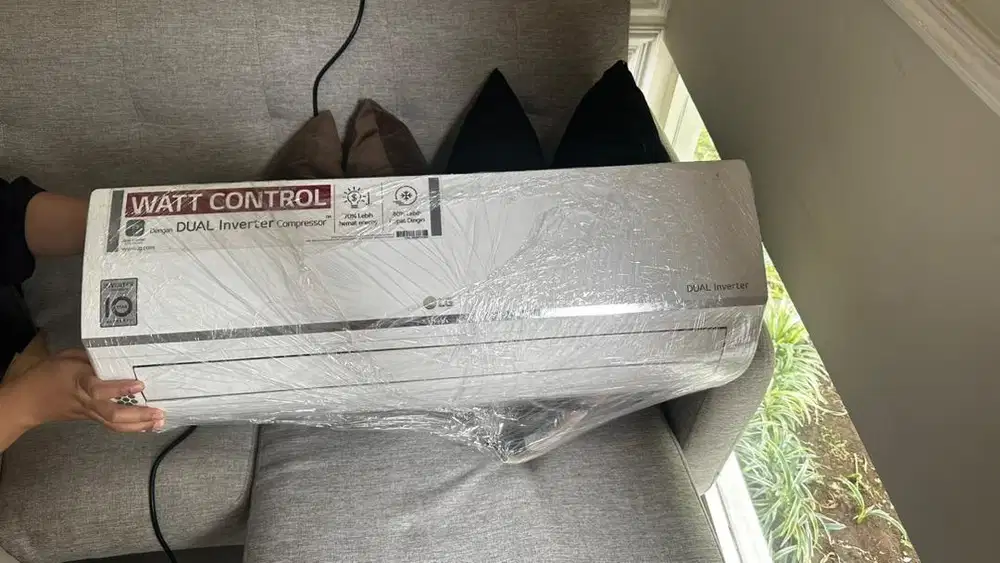 Dijual AC LG dual inverter 1/2pk - watt control, hemat listrik