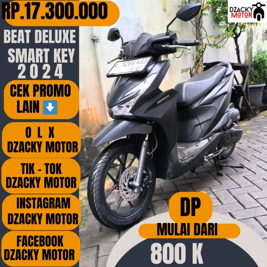 BEAT DELUXE SMARTKEY 2024 SECOND LIKE NEW
