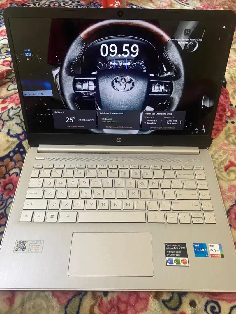 Jual Laptop HP 14s murah jual cepat