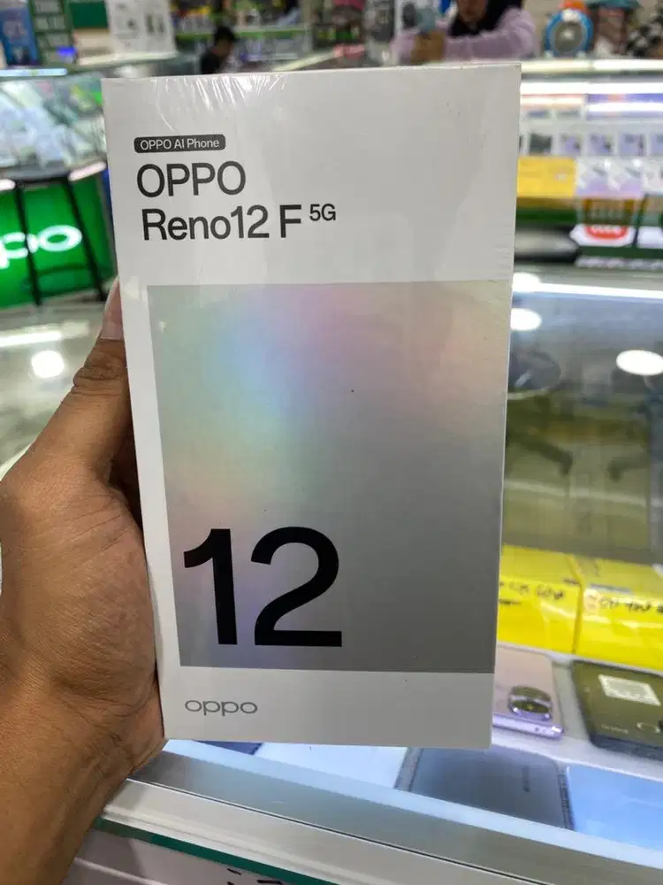 Oppo Reno 12f 5G 12gb/256gb baru segel garansi resmi bisa tt dn kredit