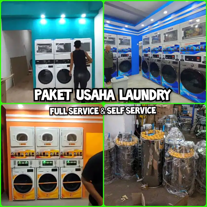 Mesin Laundry - Paket Lengkap Usaha Laundry