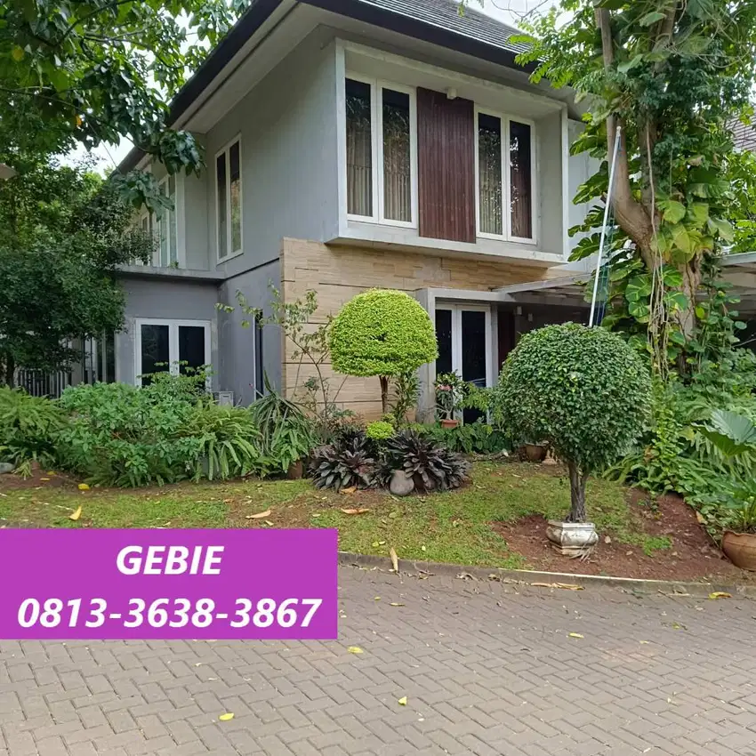 Rumah Hook Asri Dijual Nego dekat Mall Bintaro Exchange FM-16780