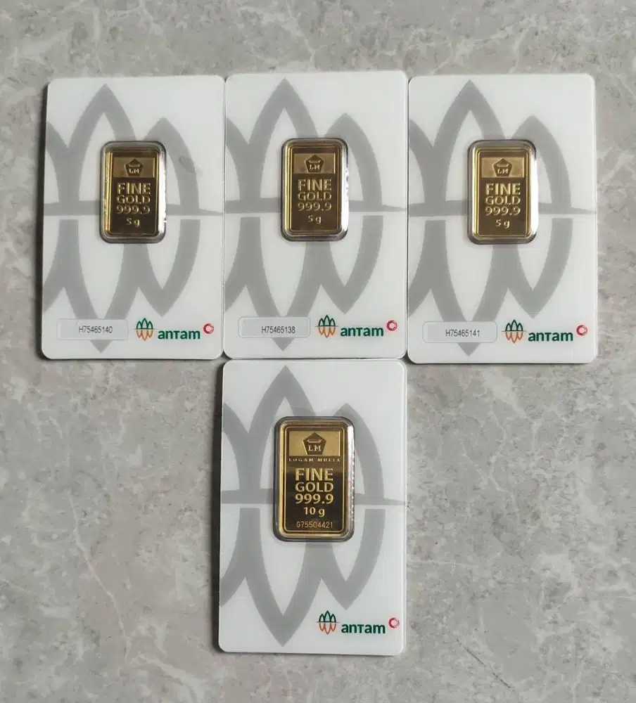 BB emas Antam 1gr,2gr,3gr,5gr Harga normal sesuai update