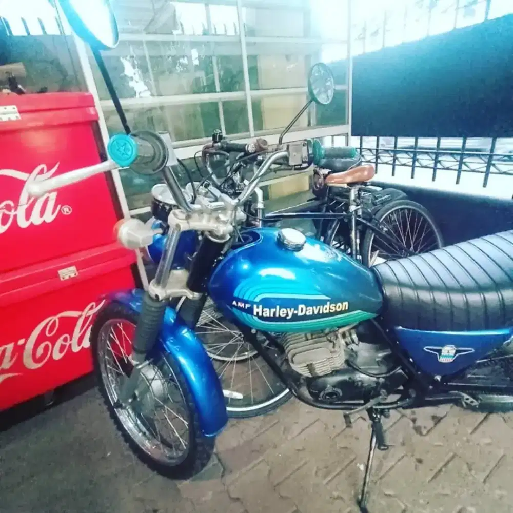 Motor Harley Davidson Old Trail SXT 125 Tahun 1974