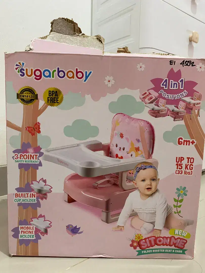 Kursi makan anak Sugarbaby 4in1
