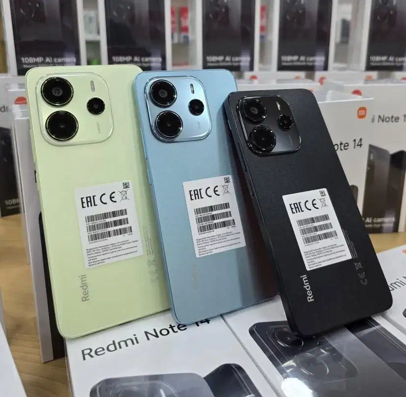 XIAOMI REDMI NOTE 14 8/256 NEW GARANSI RESMI‼️