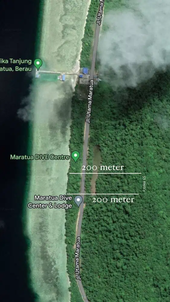 Dijual Murah Tanah Dekat Laut Berau Kec.Maratua Kalimantan Timur