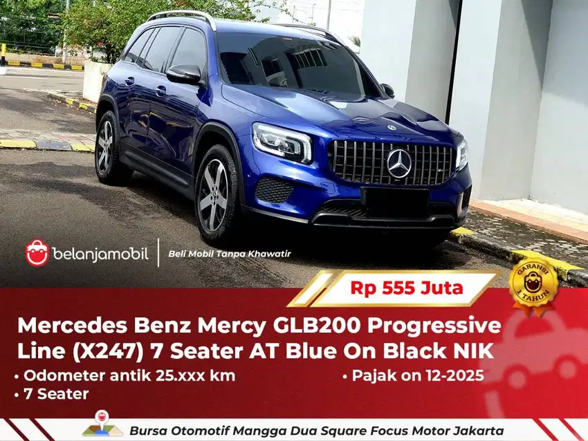[ KM ANTIK ] Mercedes Benz Mercy GLB200 GLB 200 Progressive 2020/2021
