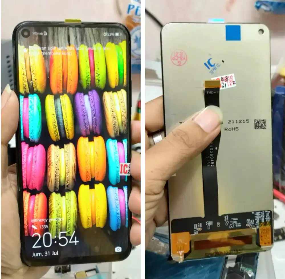 Lcd Huawei Nova 5T (Free pasang)