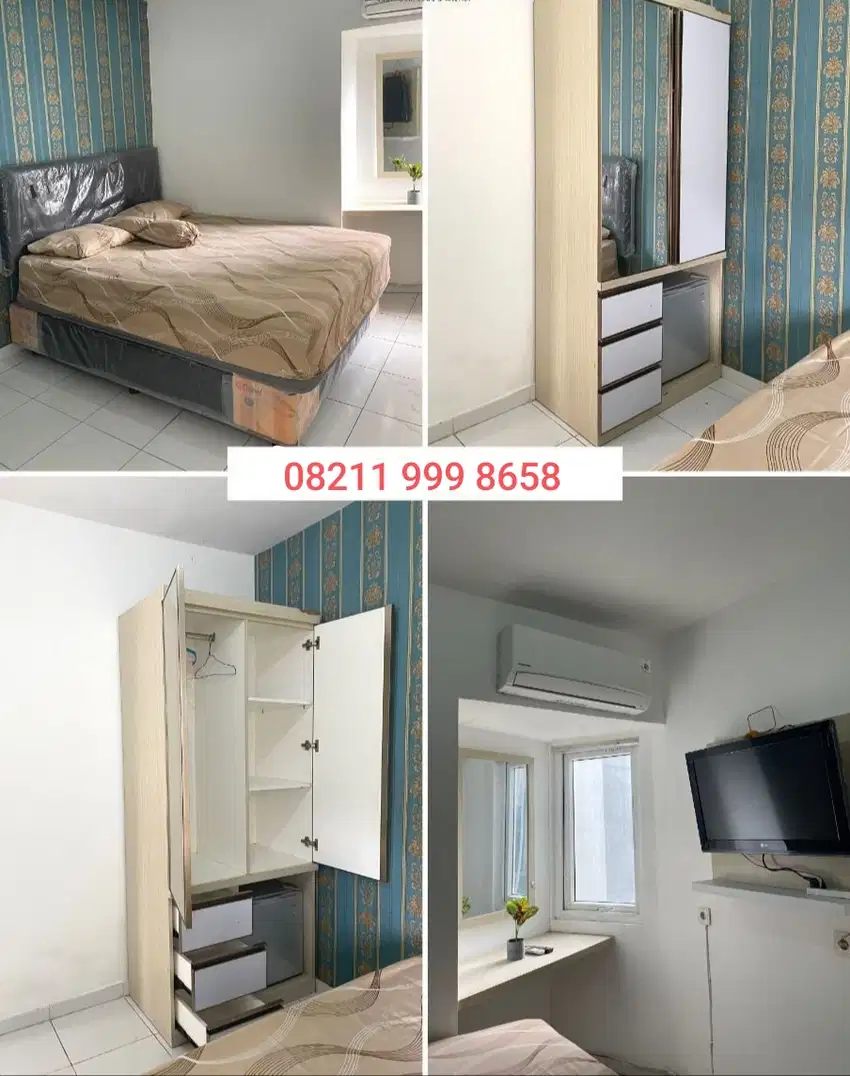 Aeropolis Residence 2 di jual lantai 5 full furnish