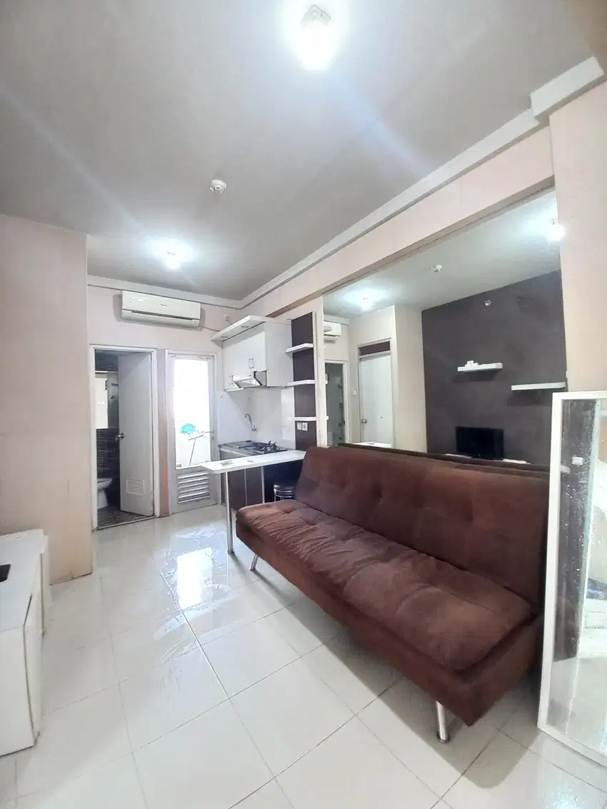 Sewa Apartemen 2kamar fully furnished lt 2 HOOK Grand emerald