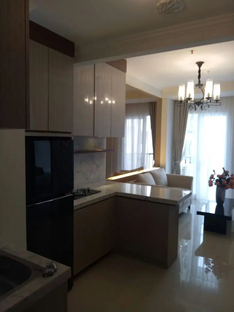 Dijual 2BR Signature Park Grande Furnished Lantai Sedang Siap Huni