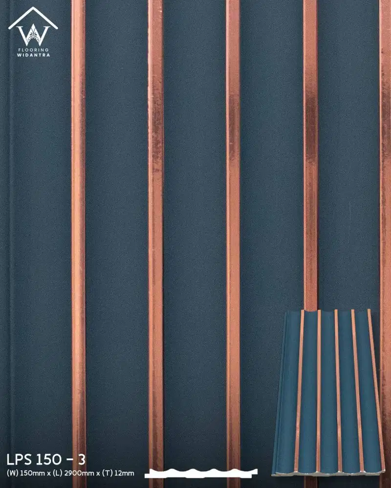 Wpc WallPanel Laiv CURVED SERIES Stone 2,9m