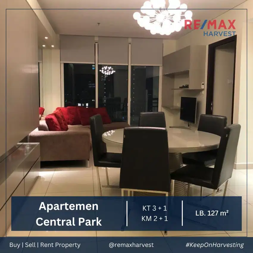 Disewakan Cepat Sangat Murah APARTEMEN CENTRAL PARK Jakarta Barat