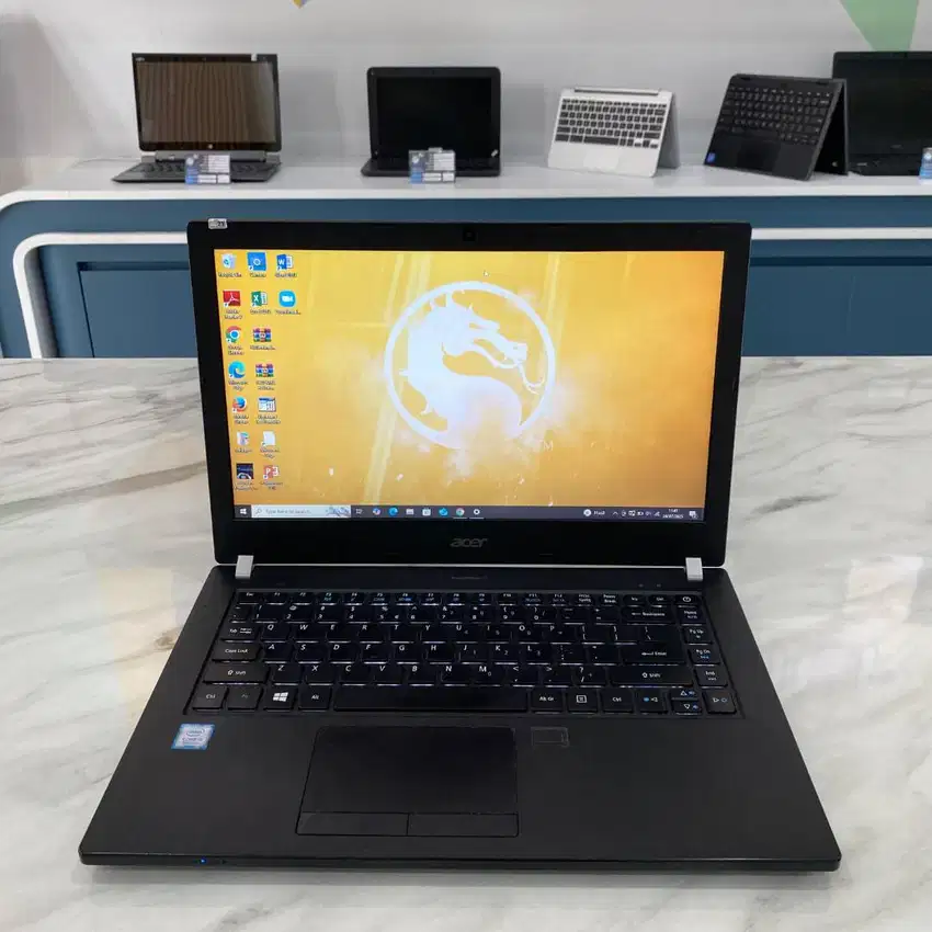 [A25]Laptop Kantor Core i5Gen8 8GB 256GB Flip 14Inch Kamera Jernih.