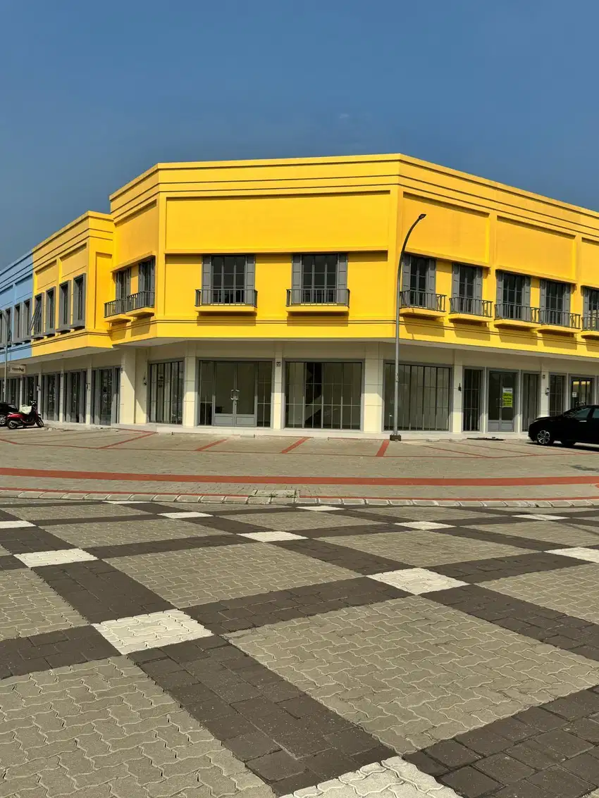 Disewakan Ruko Hoek 11x11 Brand New di Maggiore Grande Gading Serpong