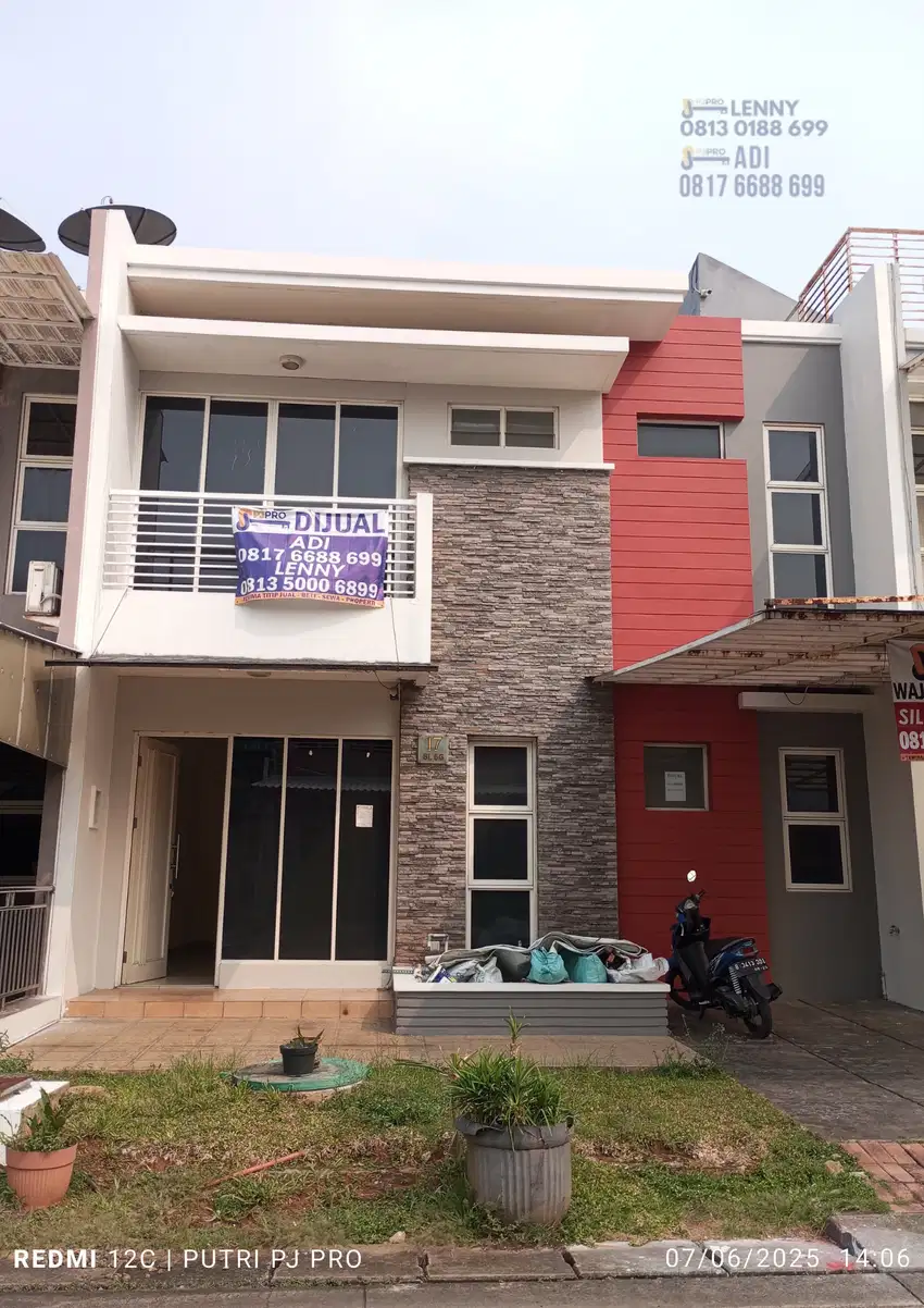 Dijual BU Rumah Golf Lake Rapih Dan Bersih