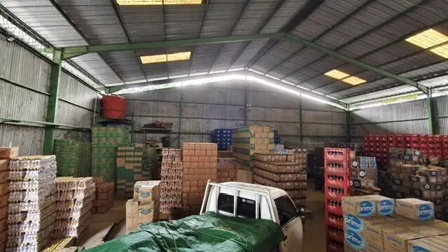 JUAL:BANGUNAN BAJA. dekat Tol dan mall sawangan park. Sangat Strategis