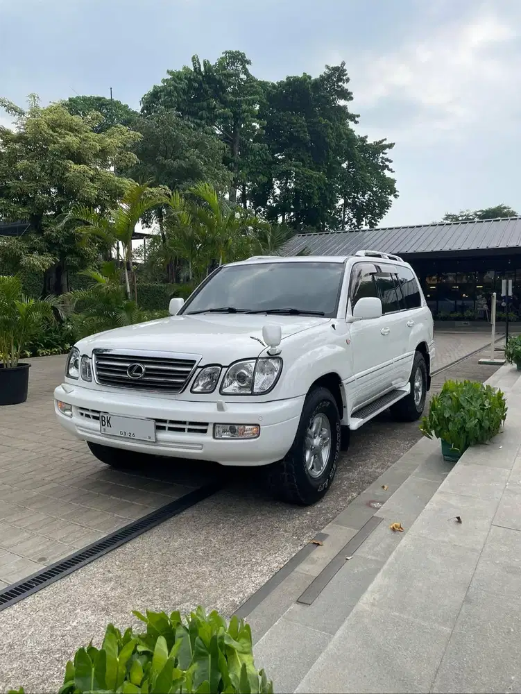 Lexus LX470 2004 White putih Lx 470 Jdm spec 4.7 v8 2005 cygnus bu 2uz