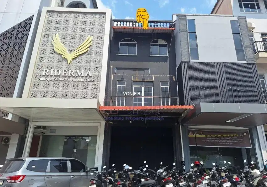 Ruko Dua Muka 3,5 Lt Komplek Palm Spring Batam Centre