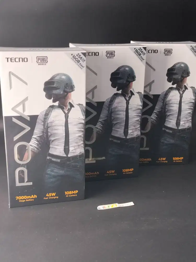 TECNO POVA 7 16 GB /256 GB NEW GRS RETAIL & SERVICE CENTER RESMI TECNO