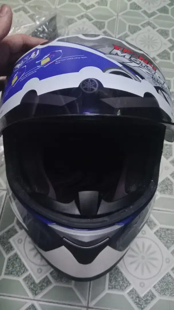 Helm full face yamaha mx king
