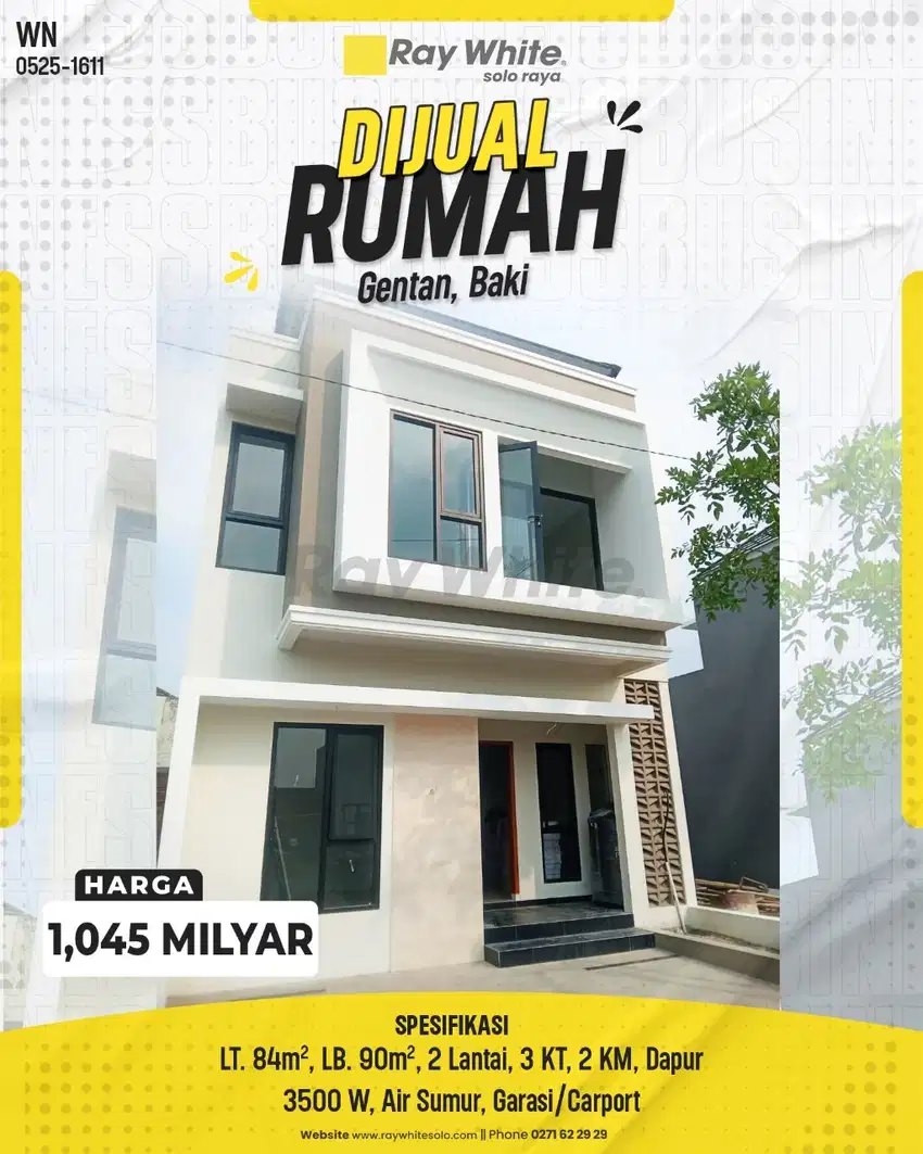 Dijual Rumah 2 Lantai Siap Huni Cluster Elite Di Gentan