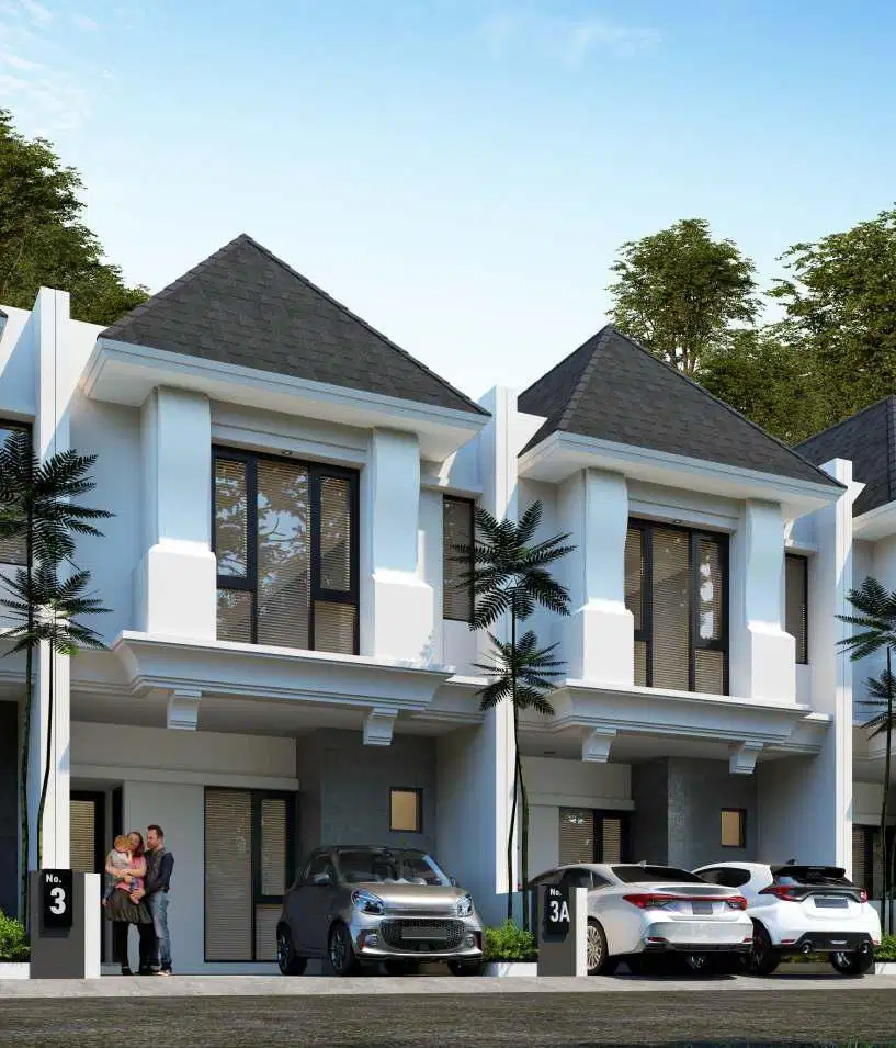 UNIT BARU! Rumah Dijual Pejaten, Cluster, Akses Lebar - Dekat AIS
