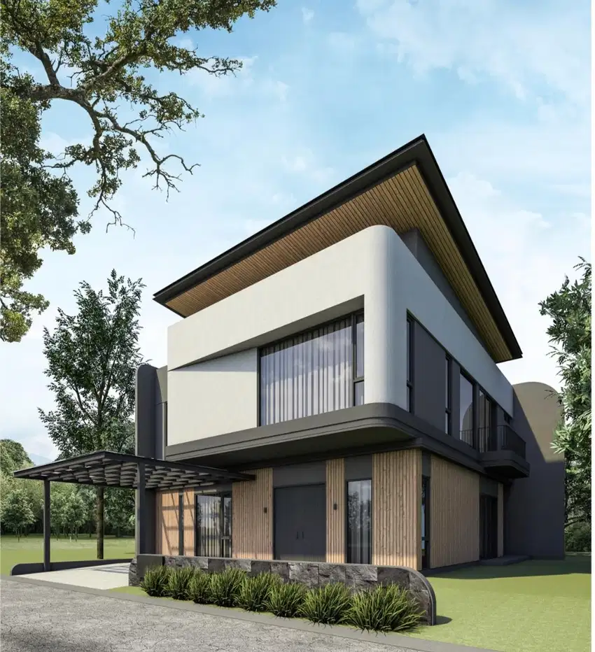 Rumah Brand New Bangunan Mandiri Design Modern BSD City Tangerang