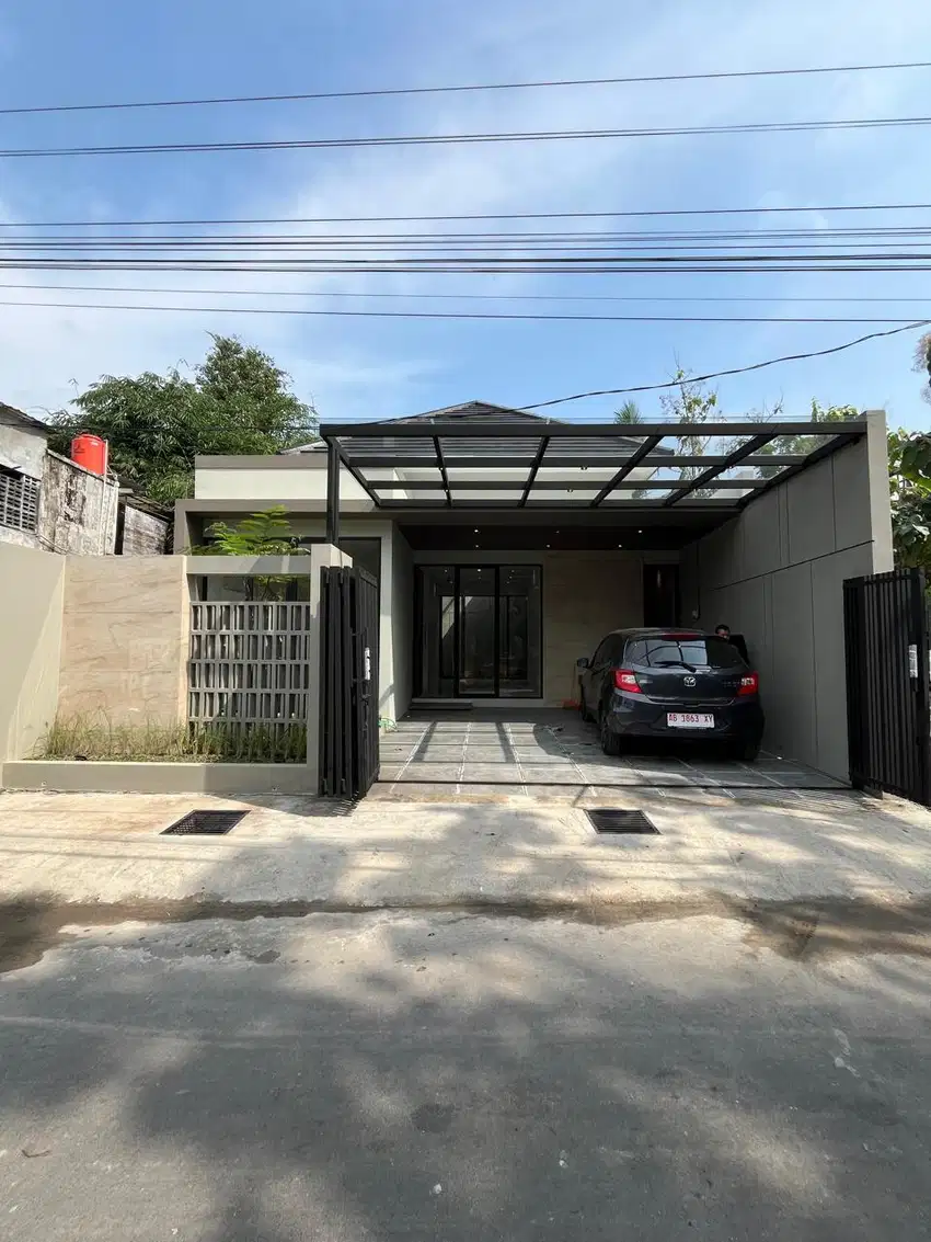 RUMAH BARU INDUSTRIAN MODERN KEKINIAN DI SUKOHARJO NGAGLIK SLEMAN