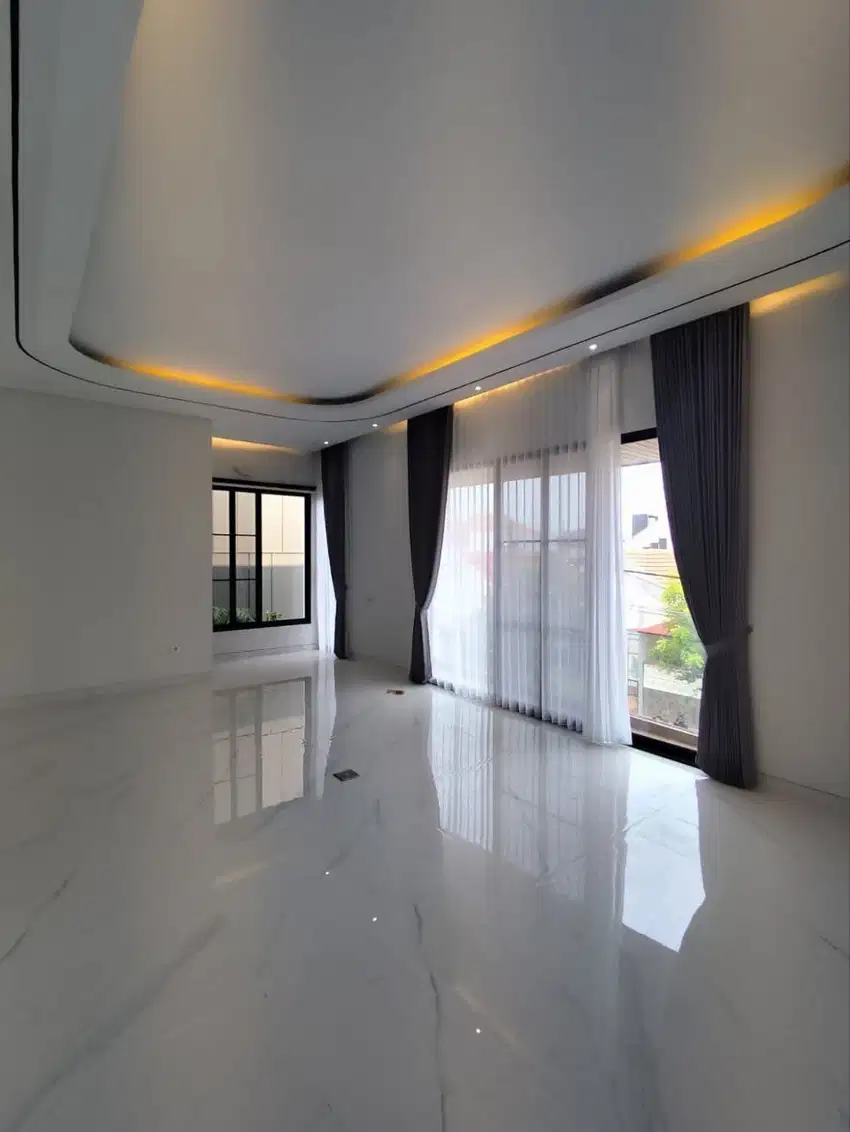 JUAL RUMAH MODERN TROPICAL MEWAH MANYAR SURABAYA TIMUR
