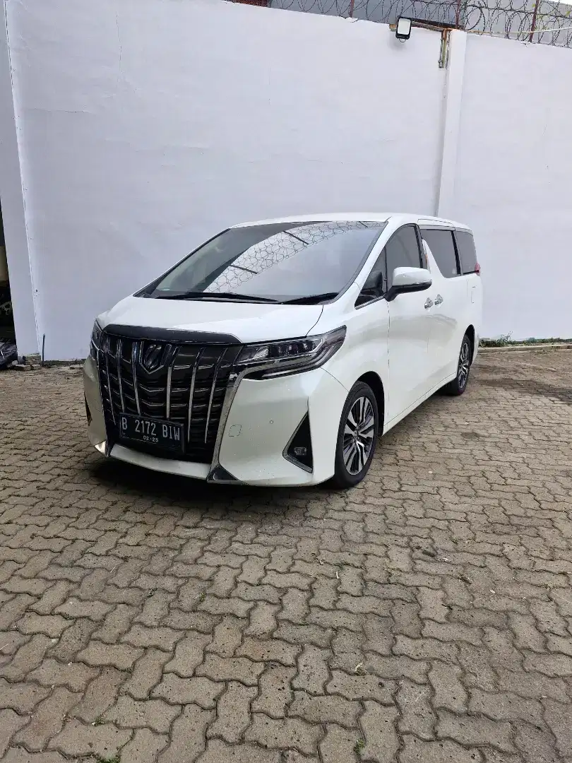 Alphard x 2.5 facelift at 2019 pmk 2020 garansi mesin 5 tahun