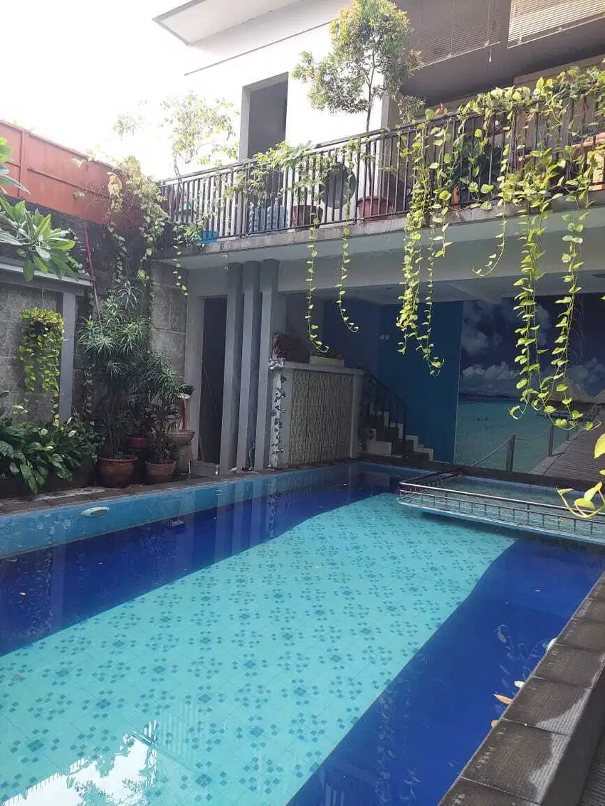 Dijual Griya Loka BSD Tangerang Rumah Kost 8 Kamar Dengan Private Pool