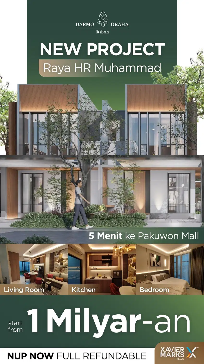 Rumah Dekat Pakuwon Mall Harga 1M+