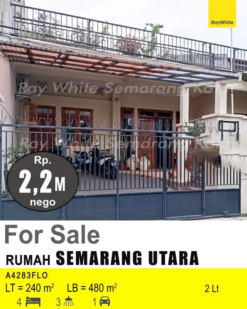 DIJUAL RUMAH DI SEMARANG UTARA A4283