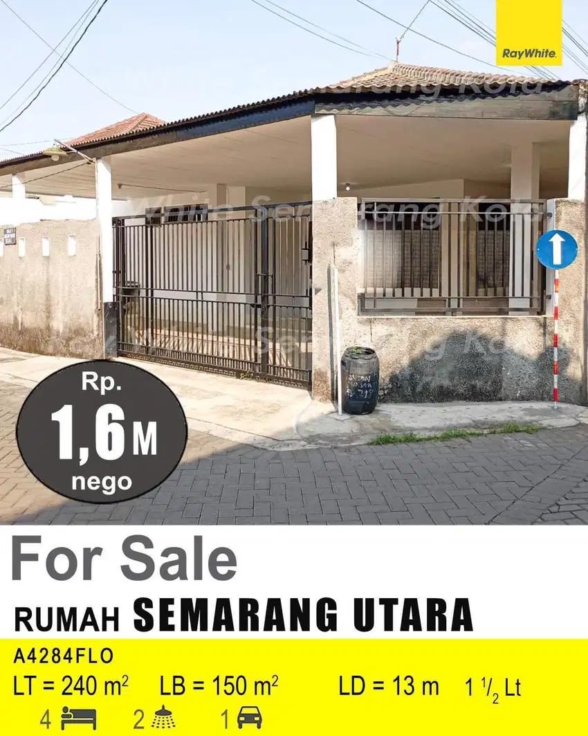 DIJUAL RUMAH DI SEMARANG UTARA A4284