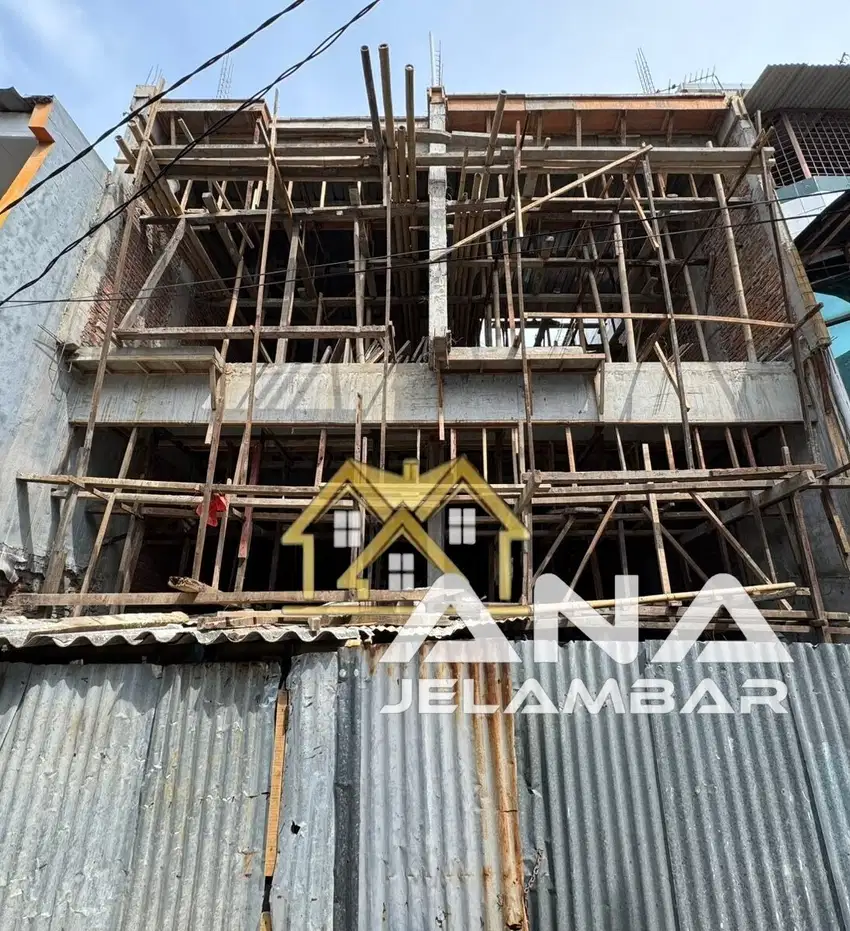 ANA RUMAH BARU UK 4X15M JALAN 1 MOBIL DI JELAMBAR