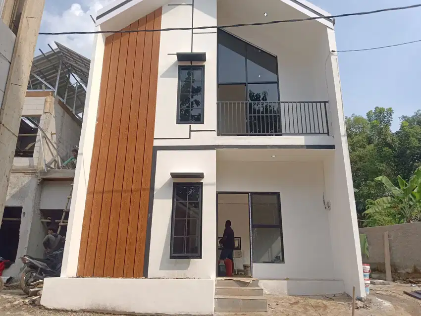 Rumah minimalis modern 2 Lantai harga termurah dekat stadionPakansari