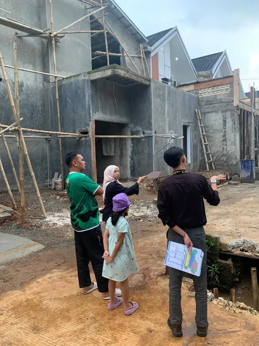 Cuman 10 jta sudah mengurangi harga jual rumah 2 lantai free design