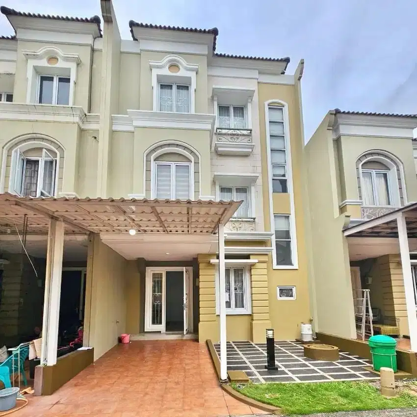 Rumah 3 Lantai Full Renovasi Samara Village Gading Serpong BSD City E